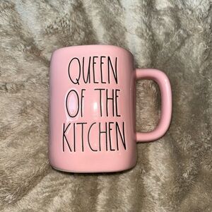 Rae Dunn Pink Queen of the Kitchen Mug